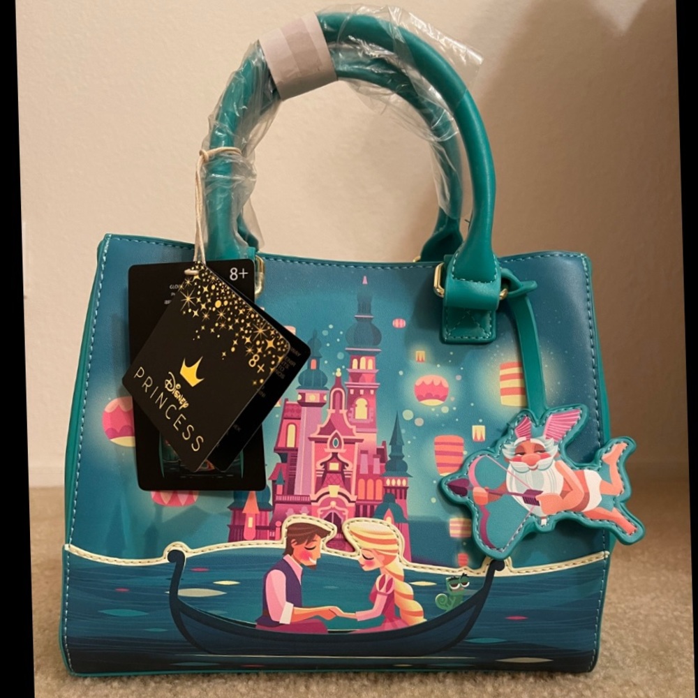 New Tangled Glow in the Dark Loungefly Purse